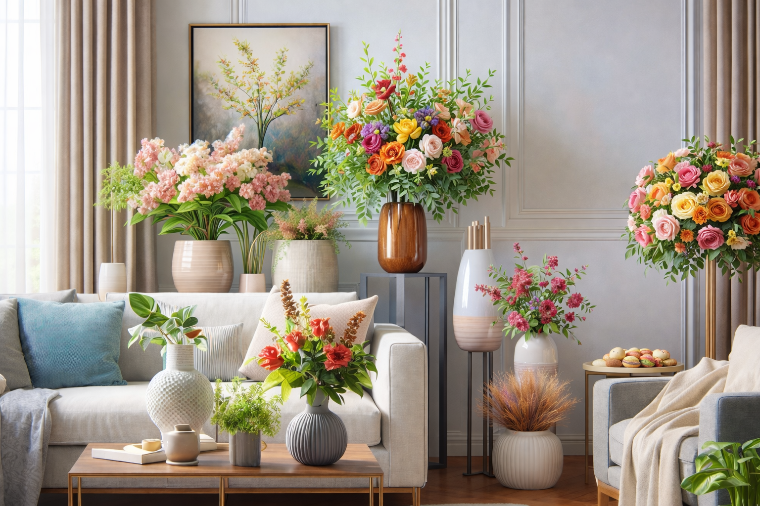 Decorate Home & Moments with our Artificial Florals
