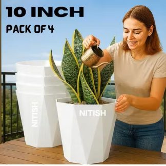 Glossy Finish Garden Pots