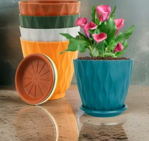 Round Flower Pots
