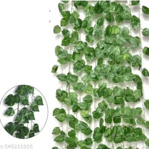 Artificial Garlands Money Plant Hanging Leaves (Pack of 6)