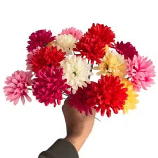 3 Head Lily Artificial Flowers Sticks